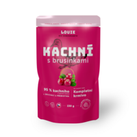 Kachní kapsička s brusinkami a prebiotiky 150g 