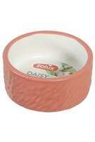 Miska keramická DAISY hlodavec 100ml terakota Zolux 