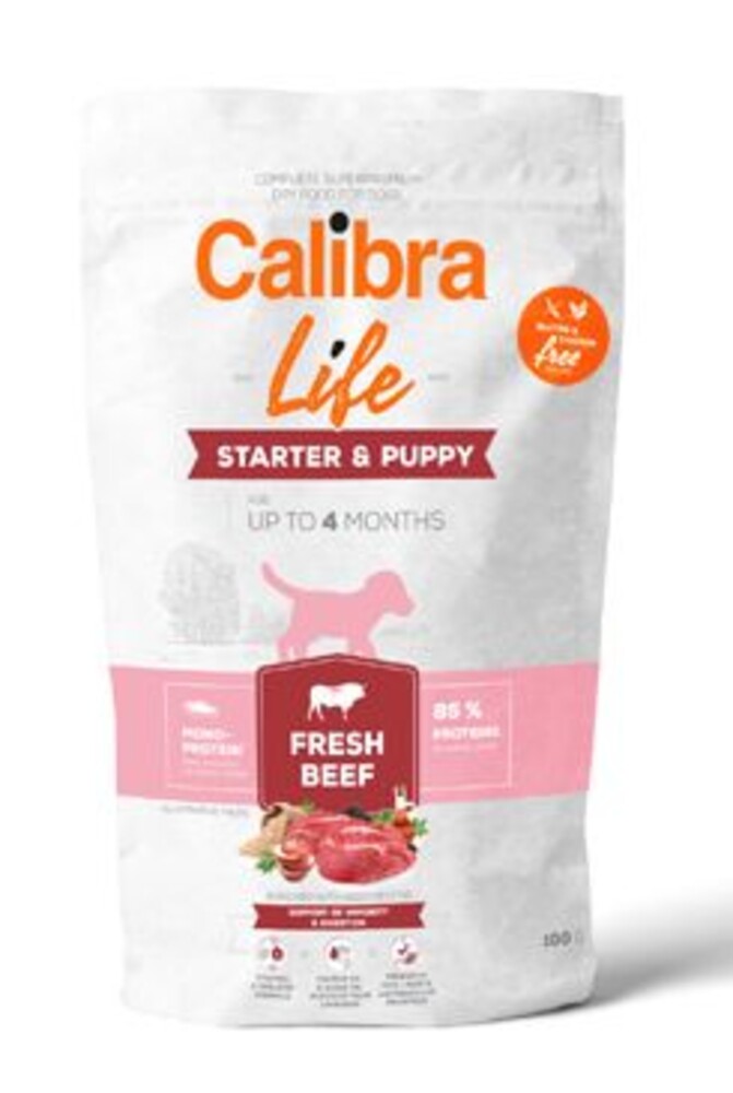 Dog Life Starter&Puppy Fresh Beef 100g