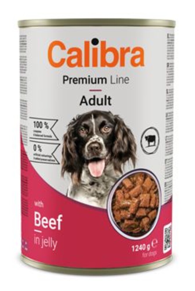 Dog Premium konzerva  with Beef 1240g