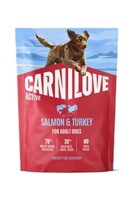 Dog Active Dry Salmon&Turkey Adult AB 1,5kg 