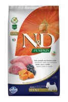 N&D Pumpkin DOG Adult Mini Lamb & Blueberry 2,5kg 
