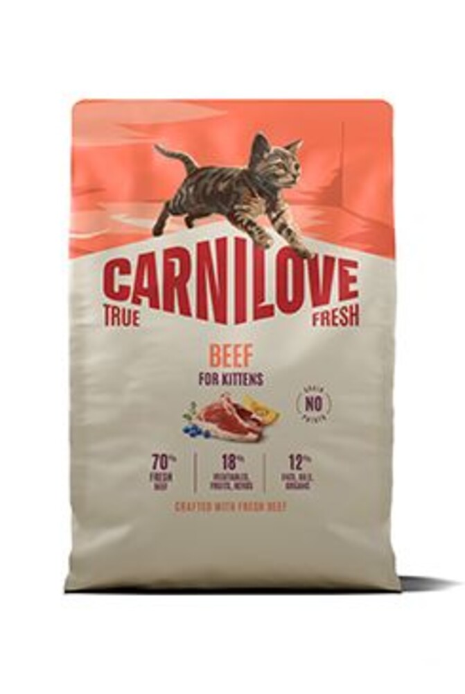 Cat True Fresh Dry Beef Kittens 2kg