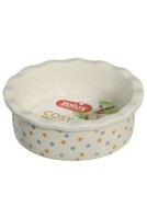 Miska keramická COSY hlodavec 100ml puntíky Zolux 