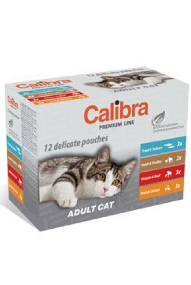 Cat kapsa Premium Adult multipack 12x100g