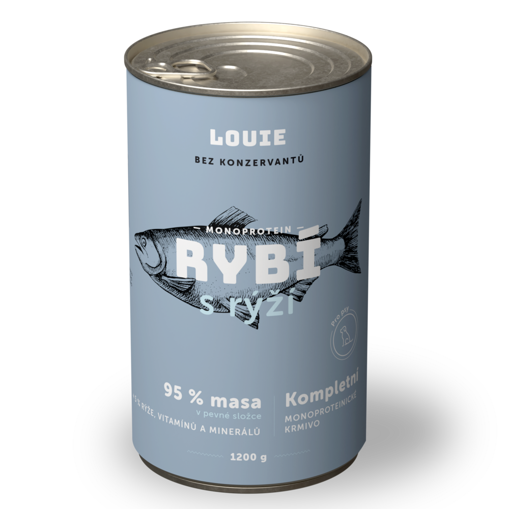 Ryba s rýží 1200 g