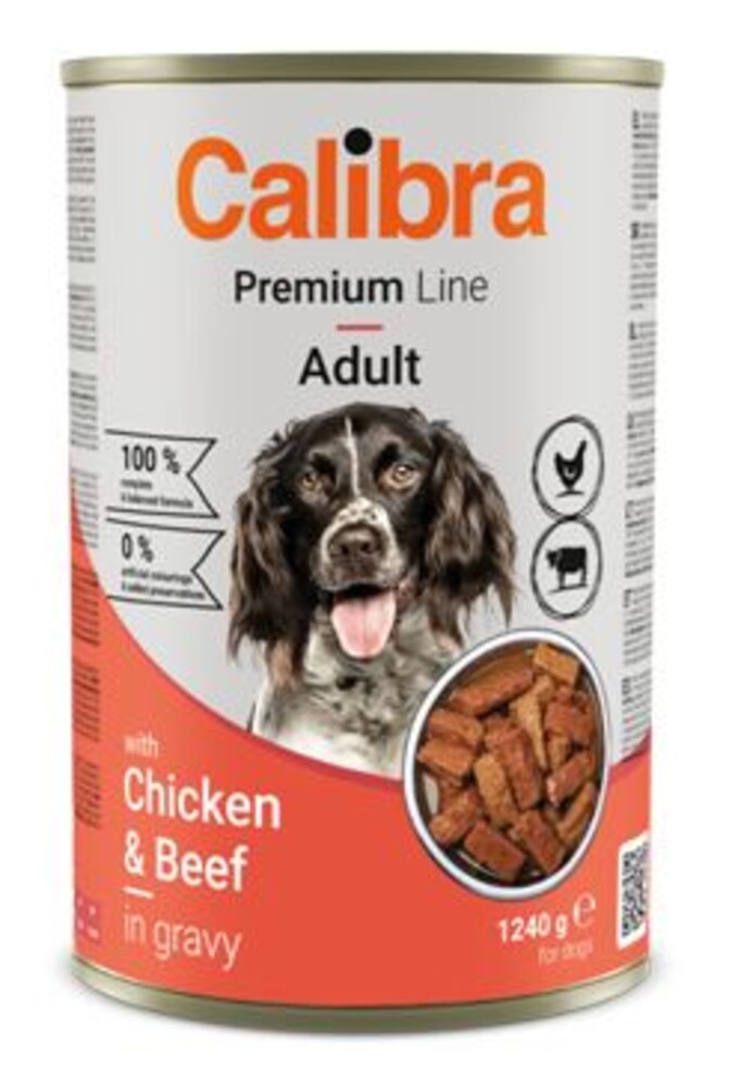 Dog Premium konz. with Chicken&Beef 1240g