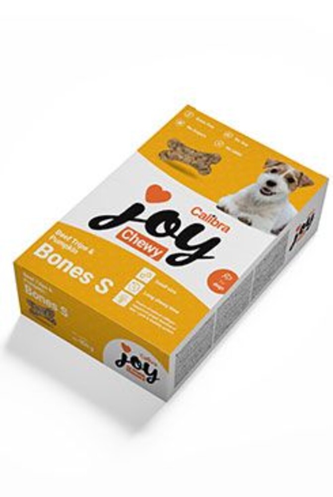 Joy Dog Chewy Beef Tripe & Pumpk. Bones S 900g