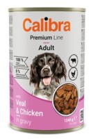 Dog Premium konz. with Veal&Chicken 1240g 