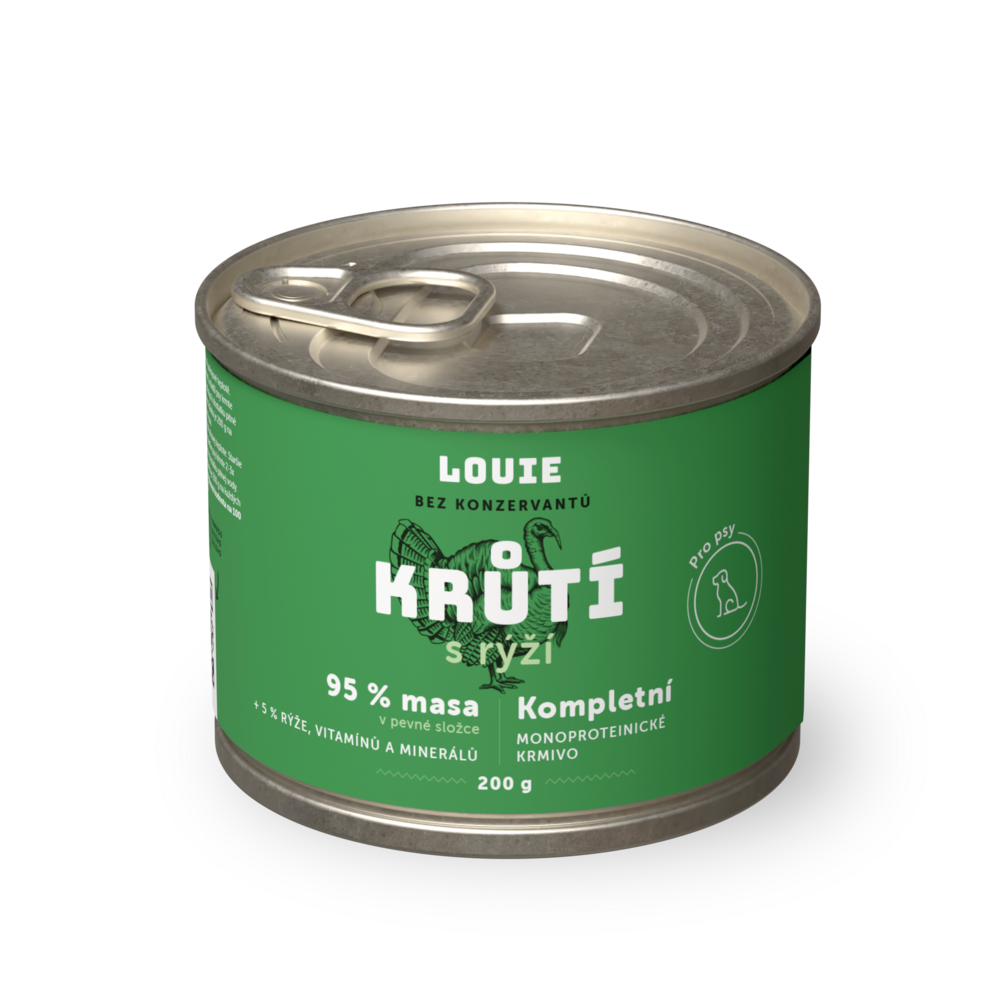 Krůtí s rýží  200 g
