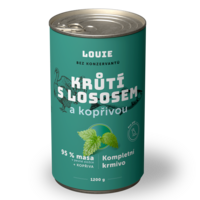 Krůtí s lososem a kopřivou 1200 g 