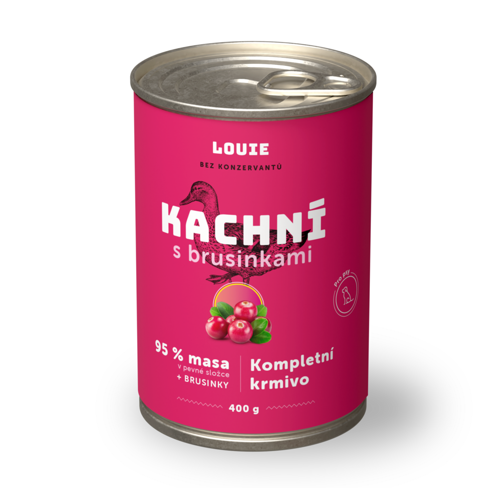 Kachní s brusinkami 400 g