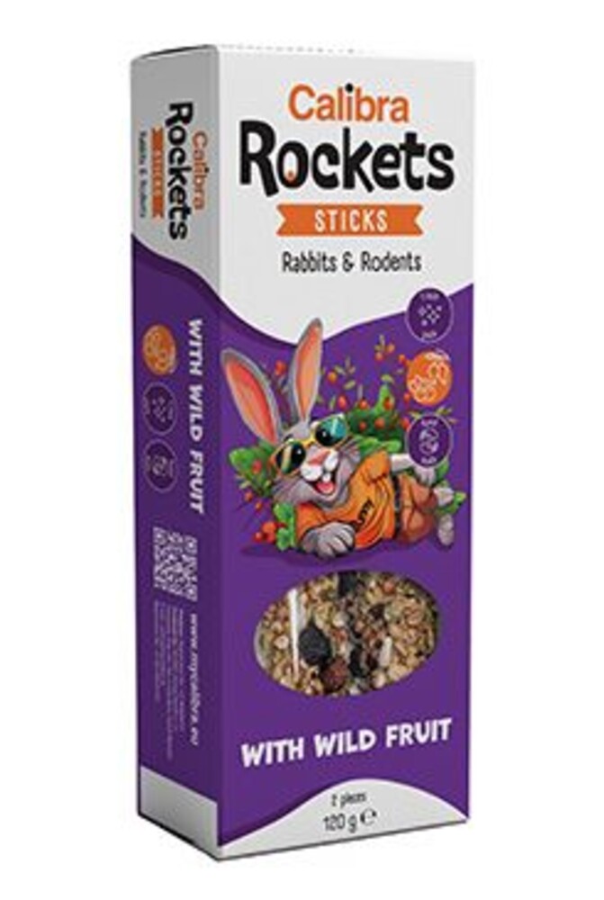 Rockets Sticks Rabbits&Rodents Wild fruit 120g