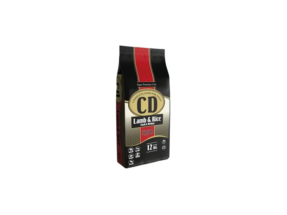 Dog CD Lamb and Rice Small&Medium 12kg